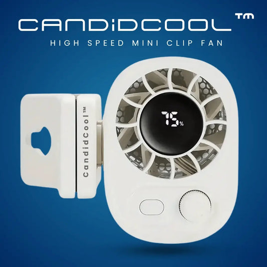 CandidCool™ High Speed Ultra Light Mini Clip Fan